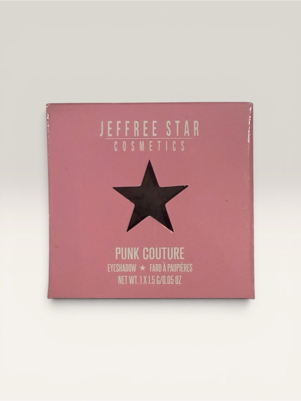 Jeffree Star Punk Couture Eyeshadow - Pink Packaging with Black Star